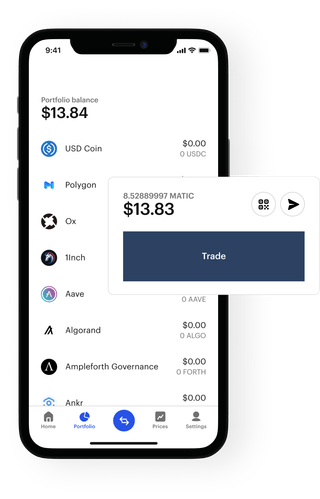 Iron Tradeon trading platform onboarding and account setup screen